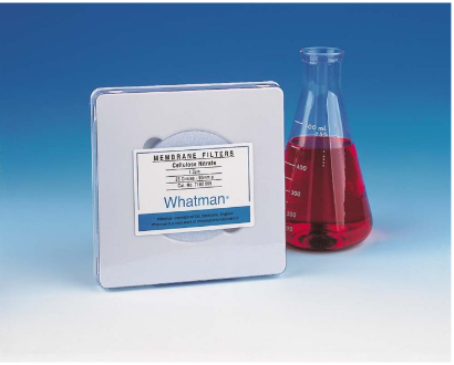 Whatman 10401170, Cellulose Nitrate Membrane, plain, sterile, 0.45 um pore size, 47 mm circle (100 pcs)